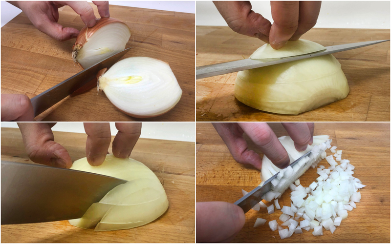 Illustration for article titled Micro-resolutions: Learning the ideal way to chop onions, once and for all